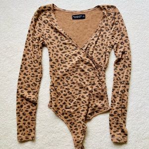 Abercrombie & Fitch Cheetah Bodysuit